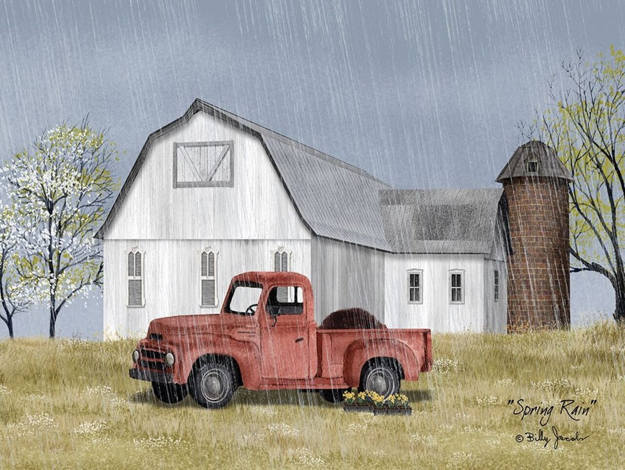 Spring Rain Poster Print by Billy Jacobs - Item # VARPDXBJ1197